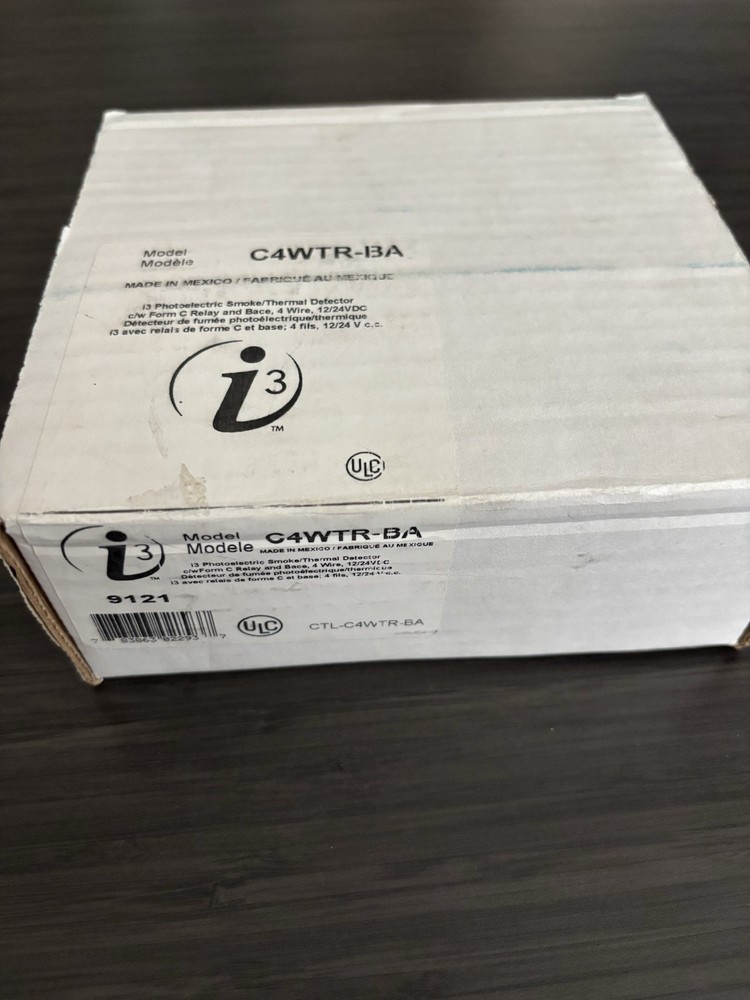 System Sensor C4WTR-BA SMOKE DETECTOR 12/24V