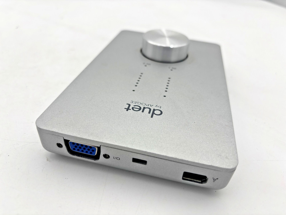 Apogee Duet FireWire Audio Interface w/ Breakout Cables - TESTED