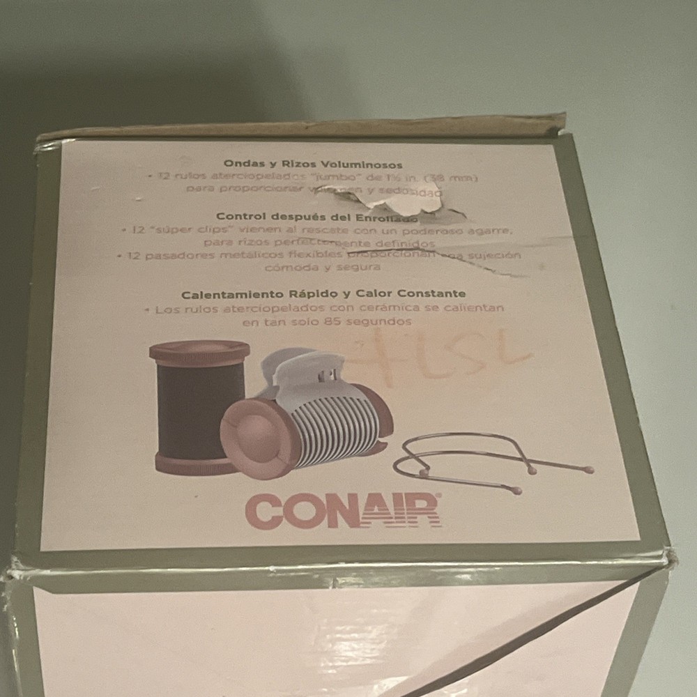 Conair Waves Volume 12 Jumbo Rollers Includes Super Clips #1 Selling Hot Roller