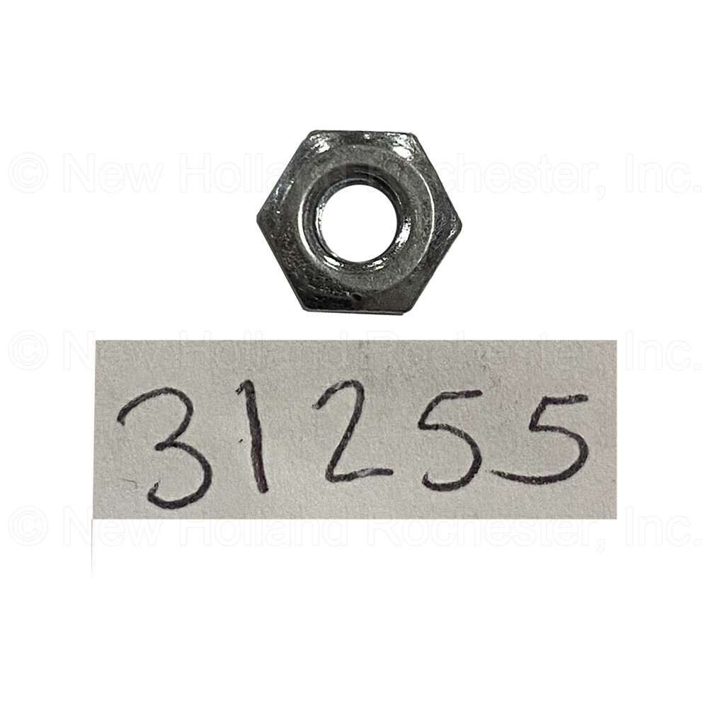 3/8 RH Thread #10-32 Hex Nut Part # 31255