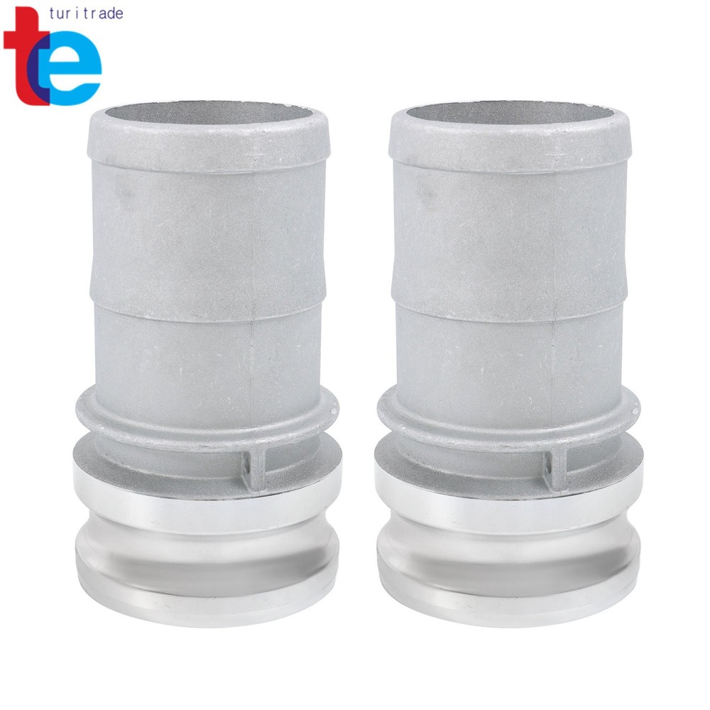 2 Pack Quick Release 3 Inch Type E Camlock Coupler Aluminum Durable