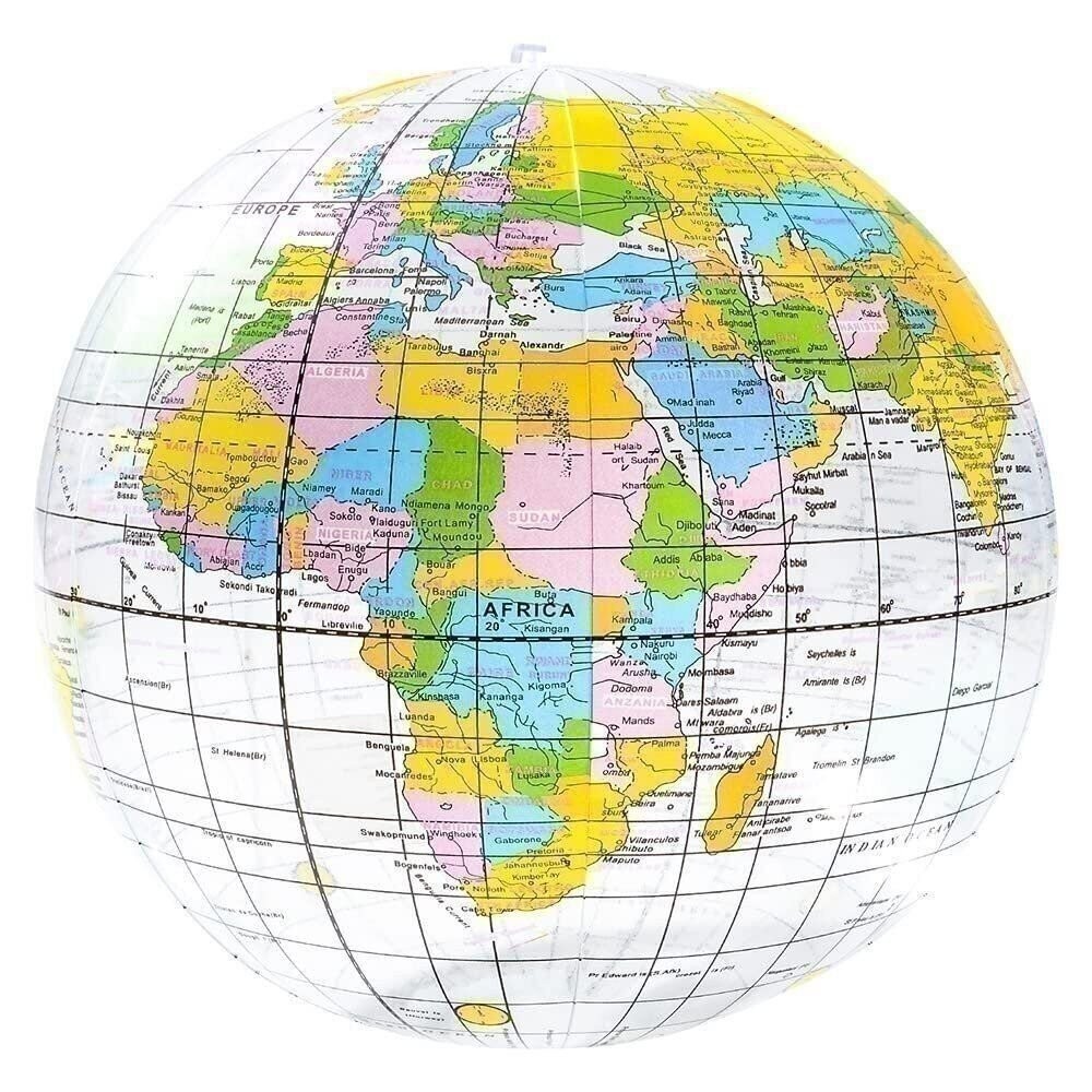 16" CLEAR GLOBE INFLATE