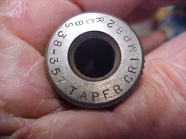 RCBS Reloading 38/357 Taper Crimp Die