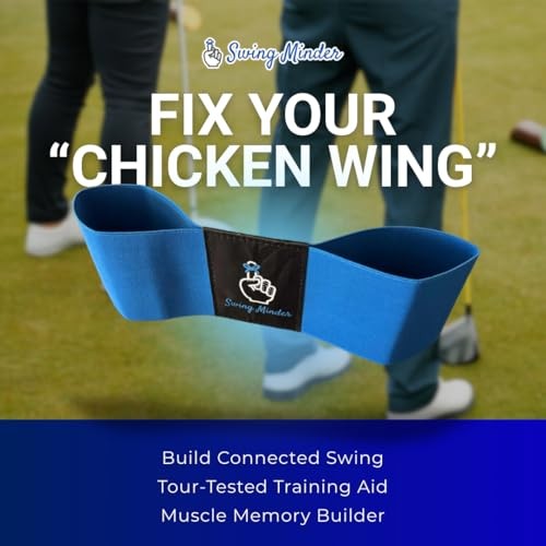 Swing Minder Connect Correct Golf Arm Band Training Aid for Swing Correcting -