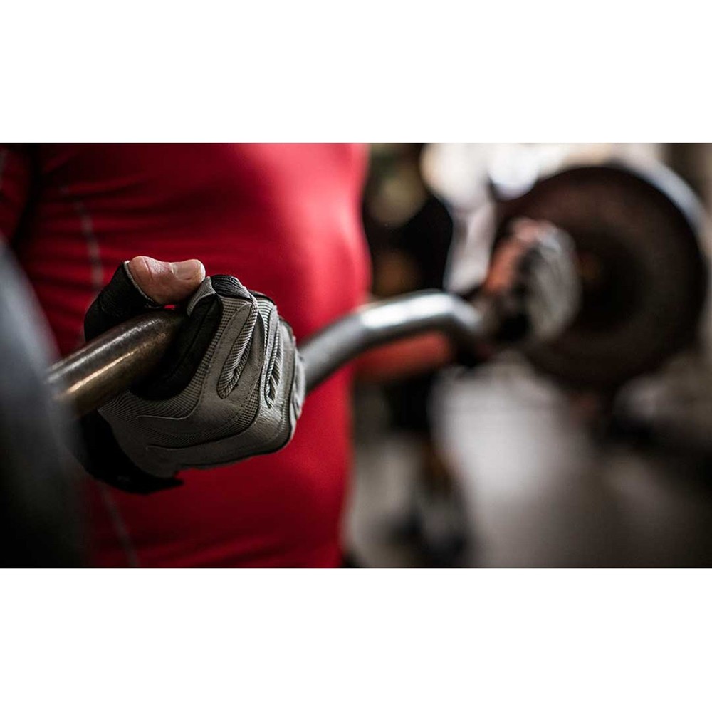 Harbinger 1315 BioForm Weight Lifting Gloves - Medium - Black/Gray