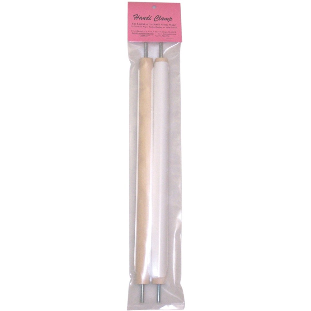 Handi Clamp Scroll Rods W/Clamps 18"