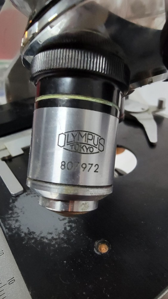 Olympus KHC Binocular Compound Microscope - Olympus Objectives - Working Lamp