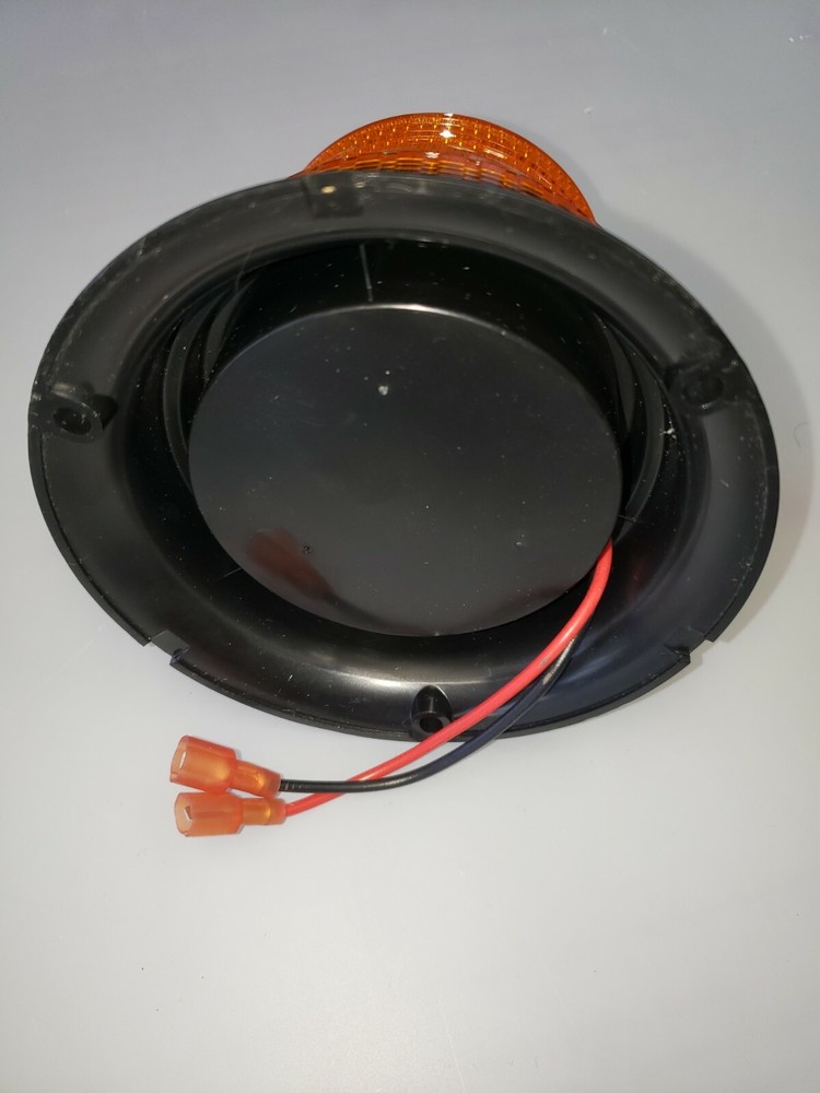 Grote Mini Strobe Light (Single Flash) Yellow 12-80VDC 77103