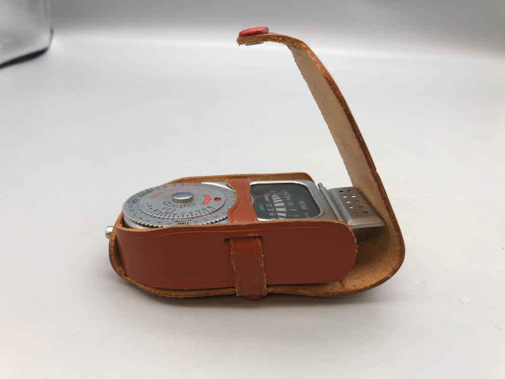 Vintage Tower Hyper VII Light Meter - With Leather Case - Good Cond. - UNTESTED
