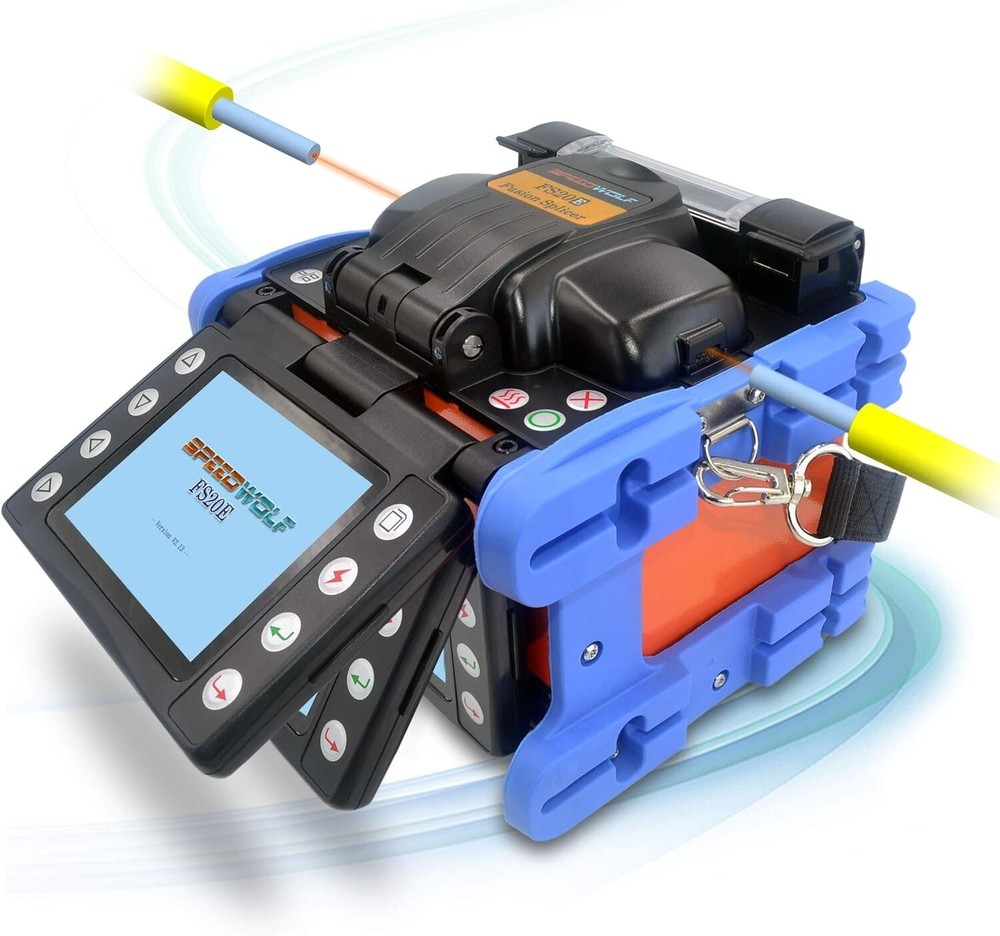 Core to Core Alignment ,3.6"LCD FTTH Auto Optical Fiber Splicing Machine / FS20E