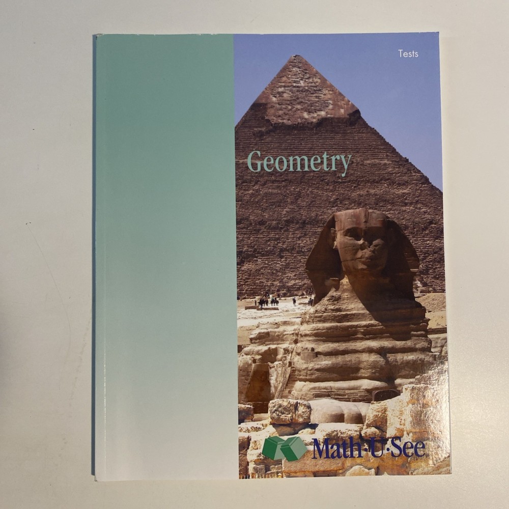 Math-U-See Geometry Student Workbook and Tests