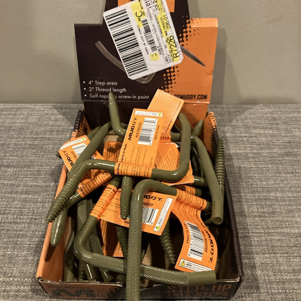 Muddy Step-Up Tree Step Bulk Pdq Lot Of 16