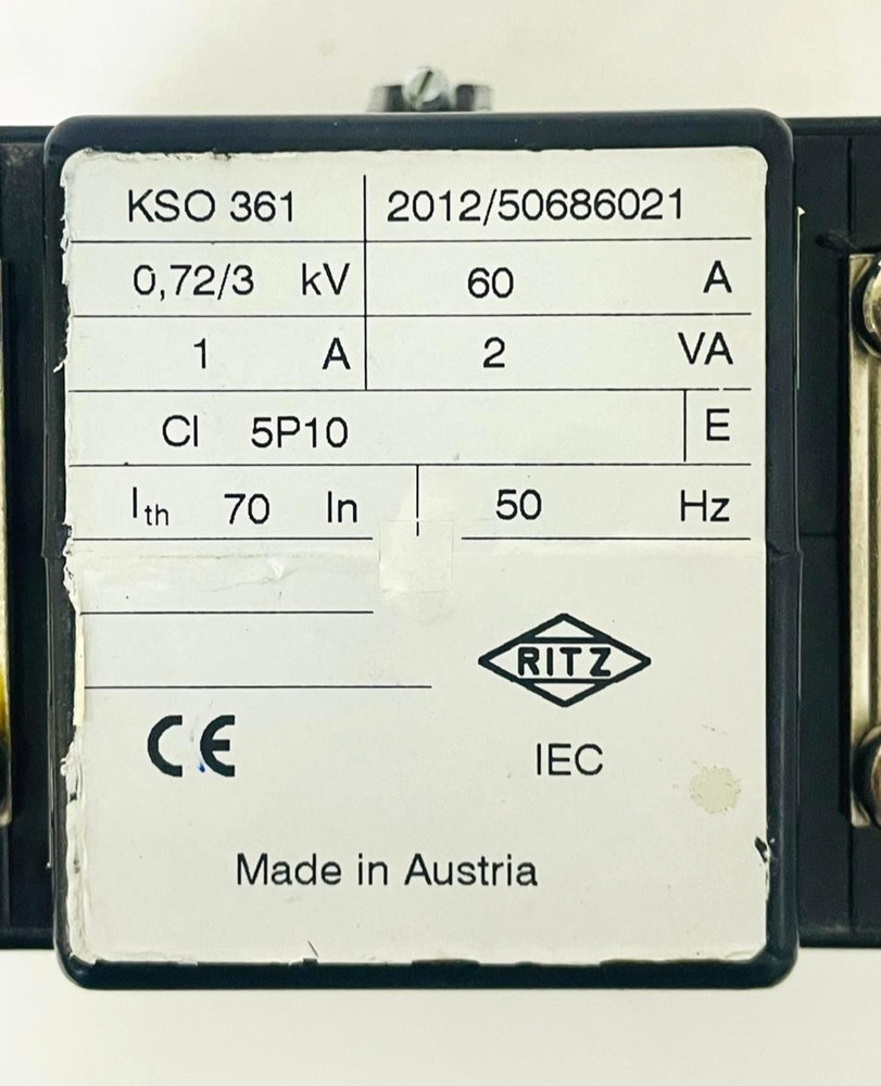 RITZ KSO 361 Current Transformer