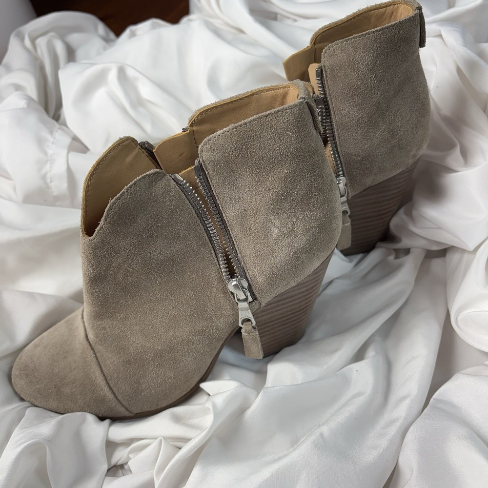 Rag & Bone New York Suede Ankle Boot 36.5 (US 6.5) EUC Block Heel
