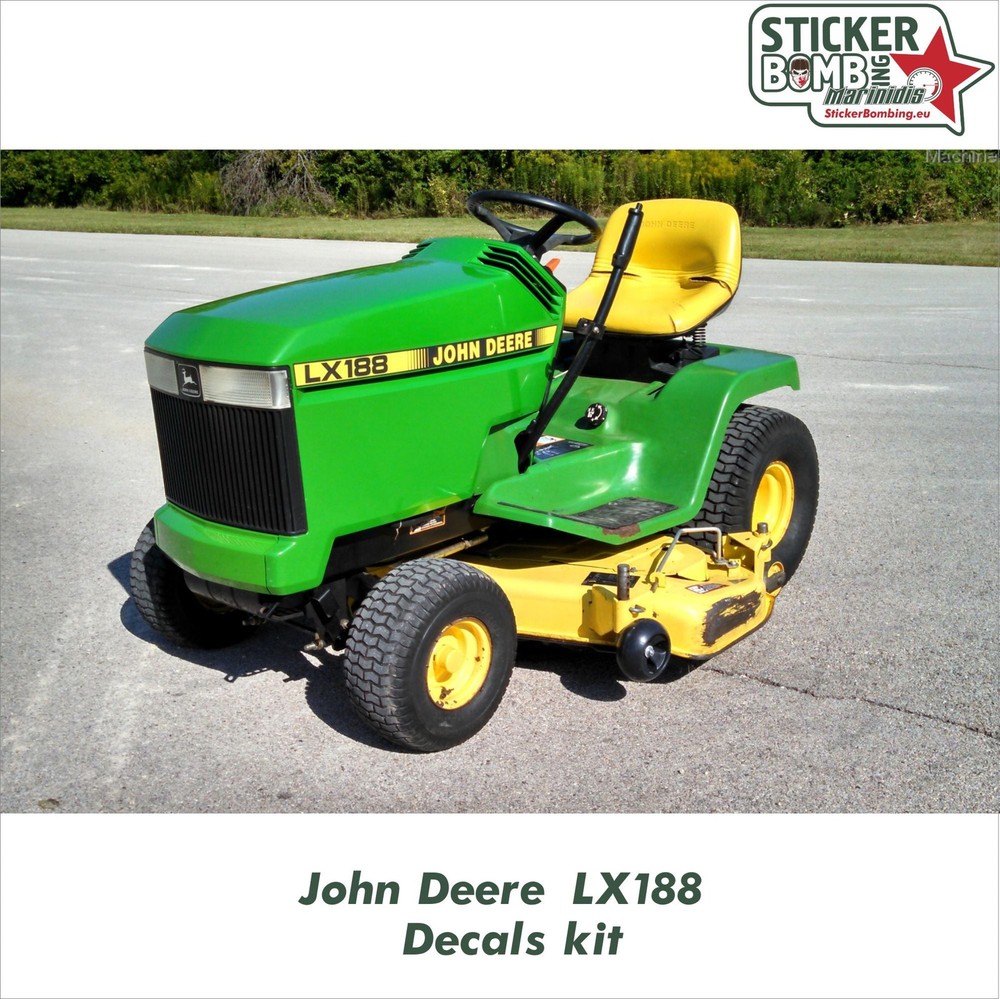 New! John Deere LX188 Decals Kit