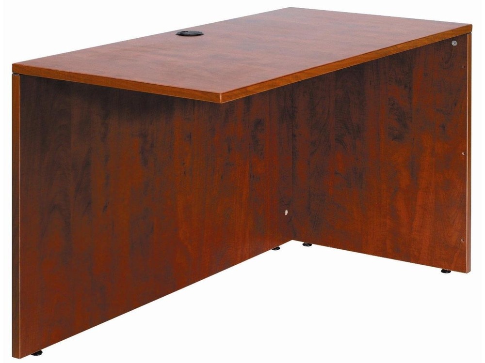 Boss 36-inch Mahogany Reversible Desk Return