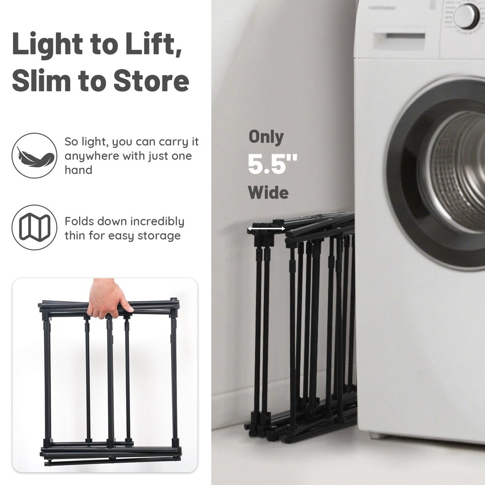 4 Tier Clothes Drying Rack Foldable | Foldable Clothing Drying Rack | Laundry...