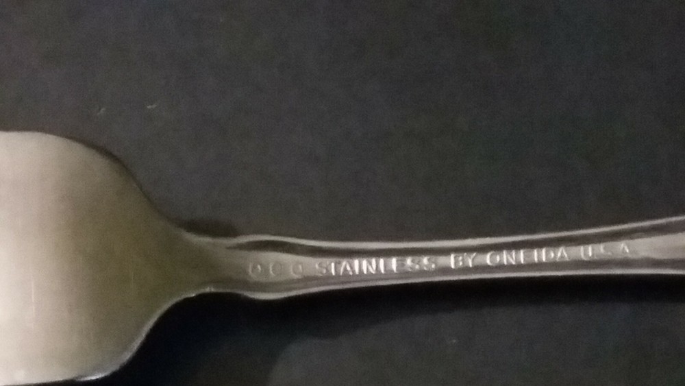 Oneida Wordsworth stainless 7" salad fork