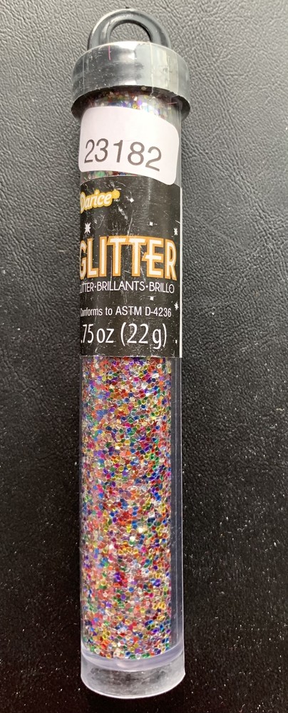 Darice Multi Color Glitter .75 oz
