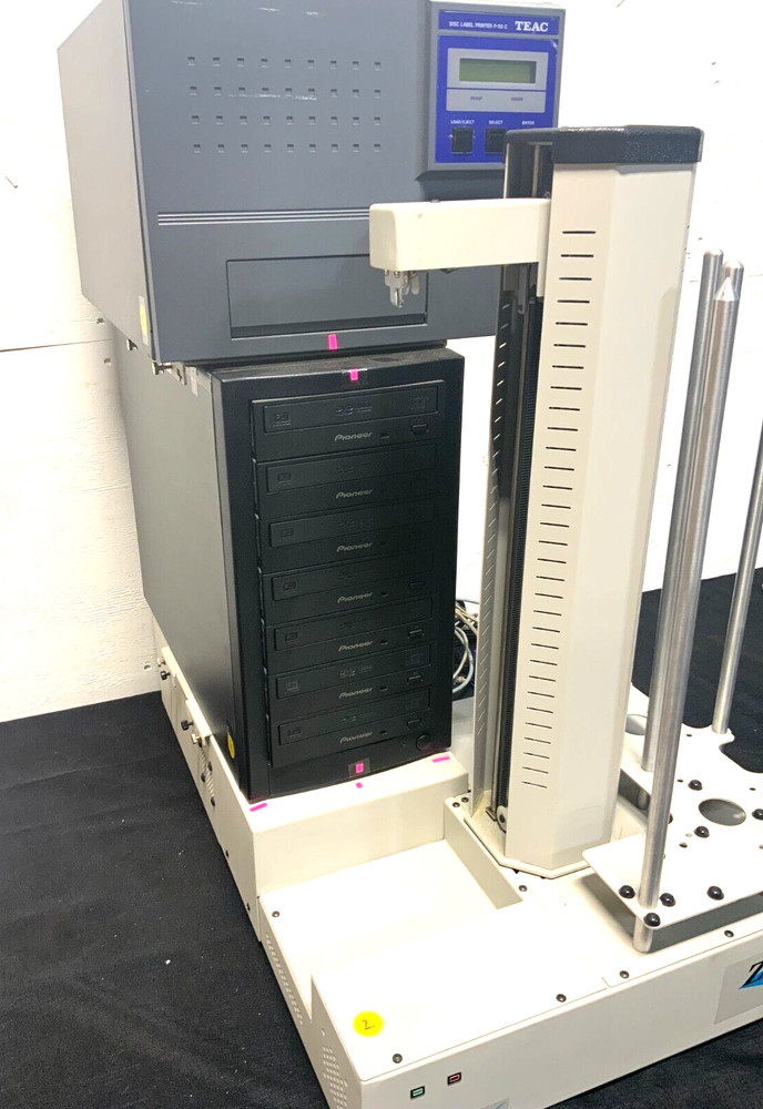 All Pro Solutions Zeus-AU9 Series Disc Duplicator w/TEAC P-55C Printer I2B
