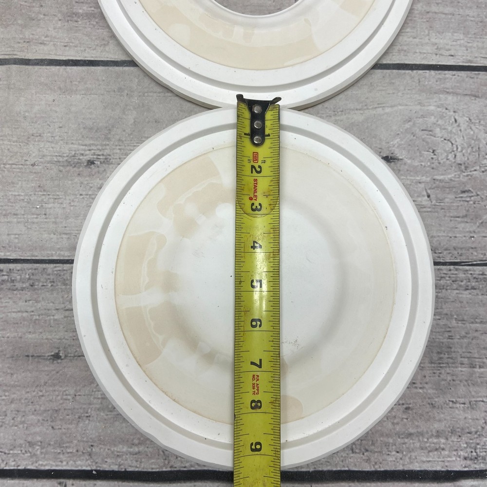 Vintage Bell Ceramic Casting Mold Plain China Plate Bread & Butter #330