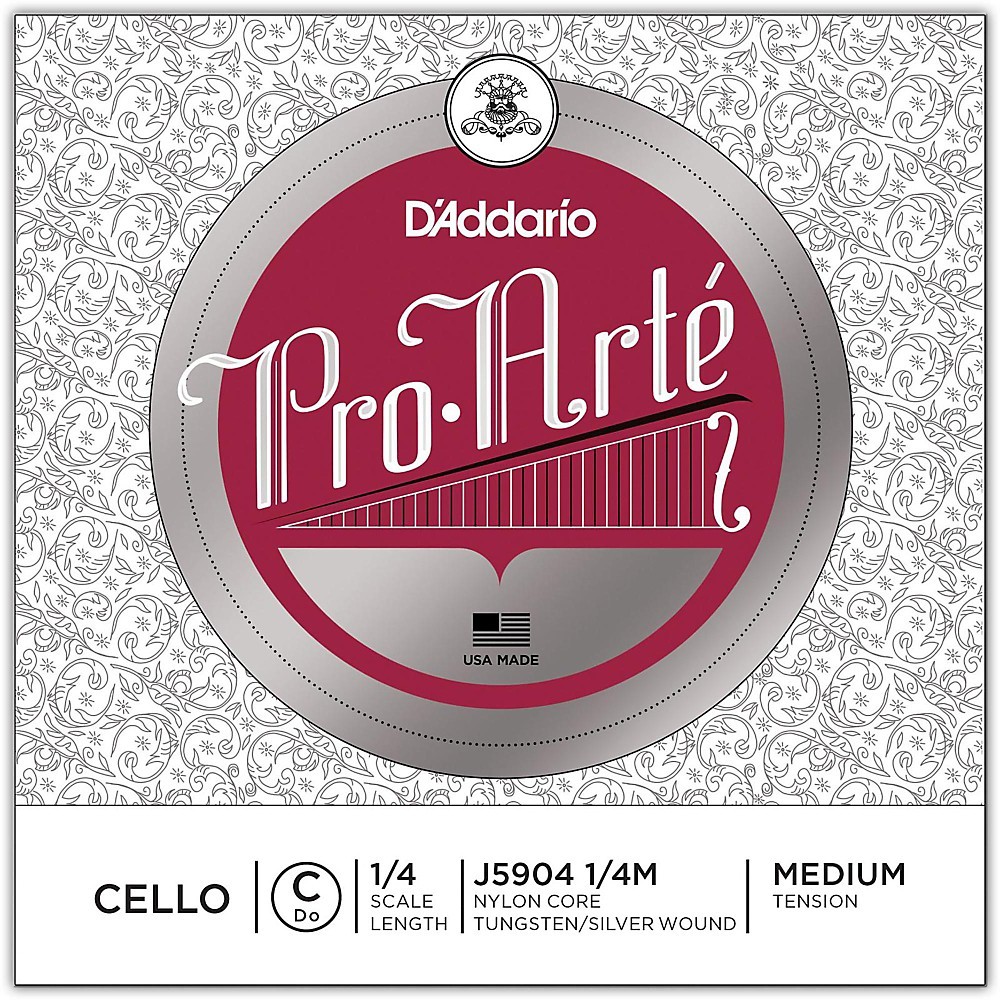 D'Addario Pro-Arte Series Cello C String 1/4 Size