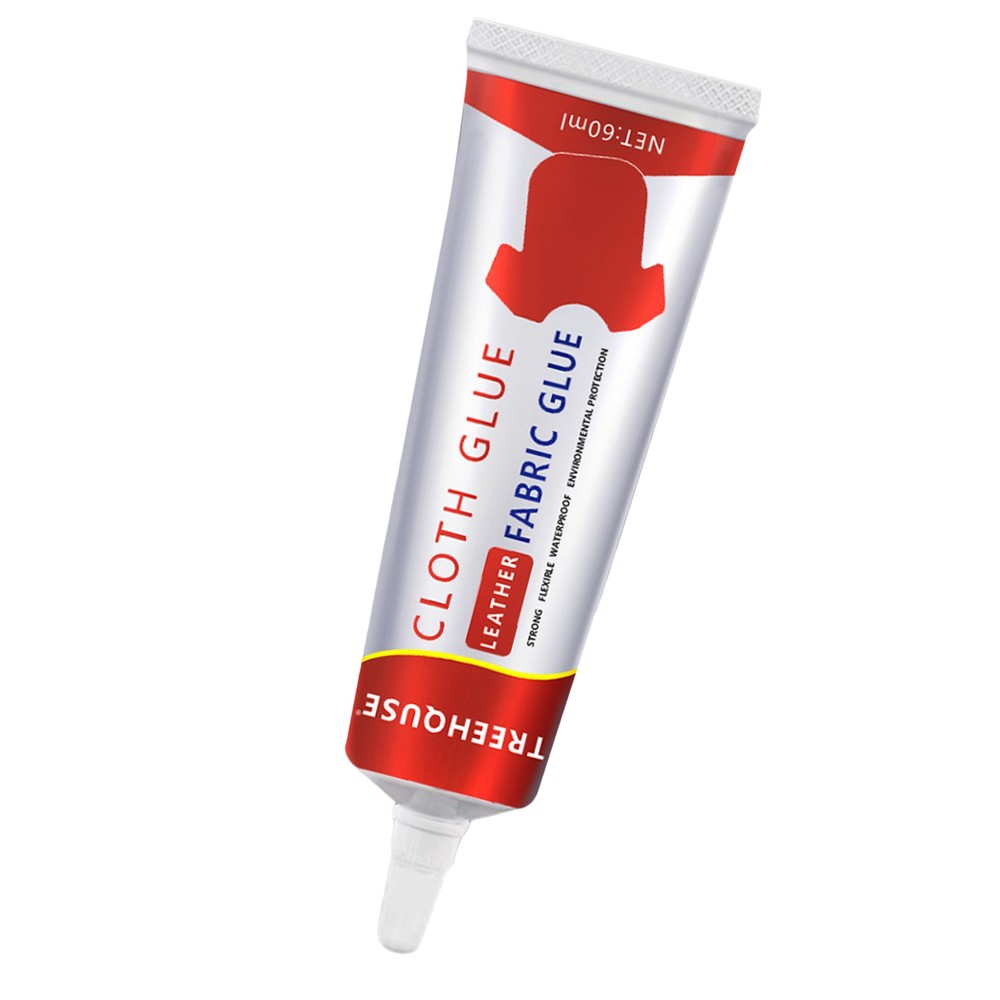60ml Clear Leather Adhesive Car Seat Glue For Sofas, Purses, Leather Bonding