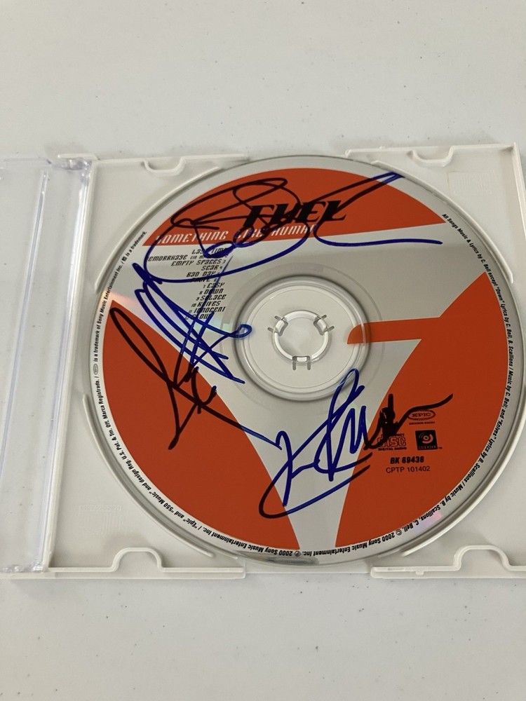 FUEL THE BAND SIGNED/AUTOGRAPHED CD