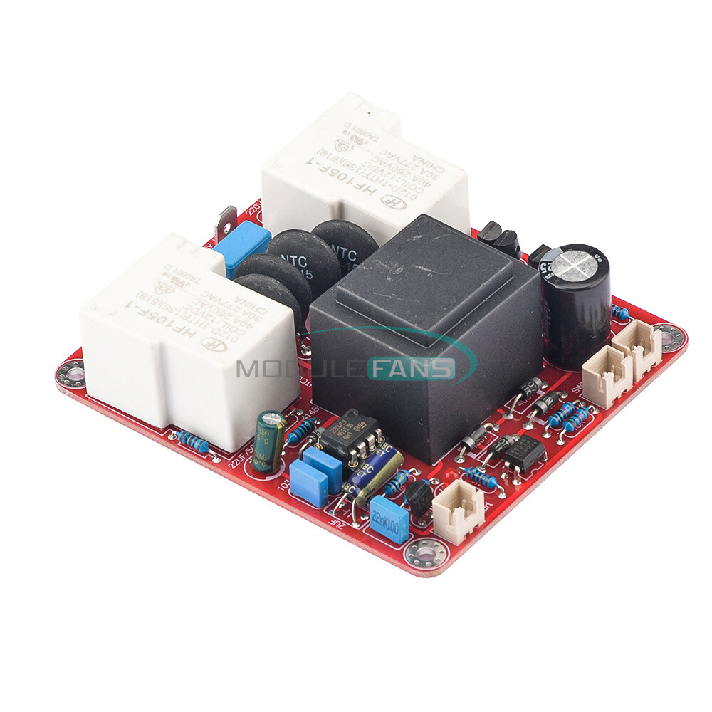 Class A High Power Amplifier Power Delay Soft Start Temperature Protection Board