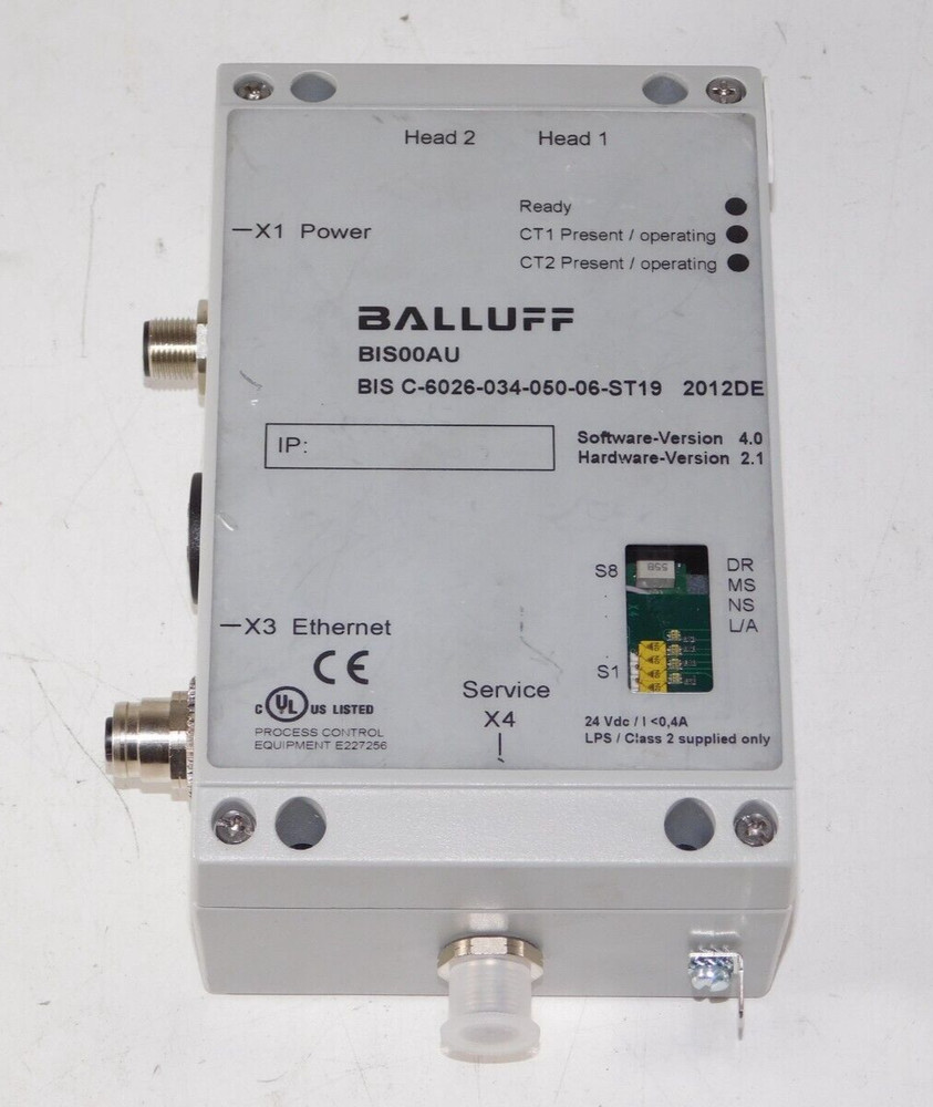 Balluff BIS00AU BIS C-6026-034-050-06-ST19 LF Processor Unit RFID System Module