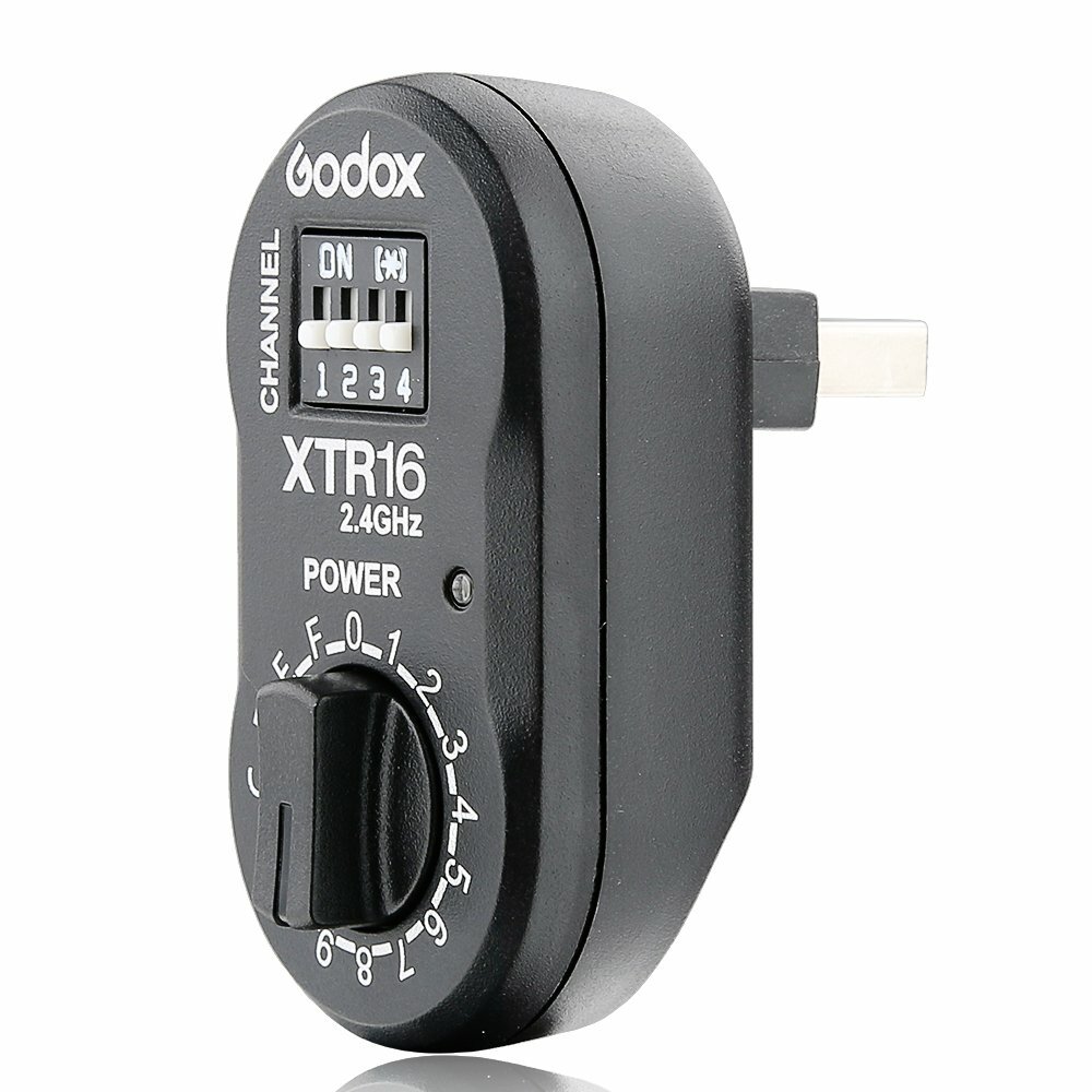 Godox XT-16 2.4G Wireless Transmitter Receiver SK400 DE300 Studio Strobe Flash