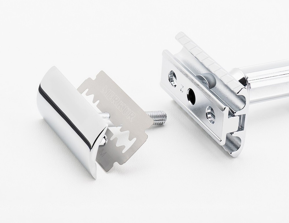 Merkur Progress 500 Adjustable Double Edge DE Safety Razor - Short Handle