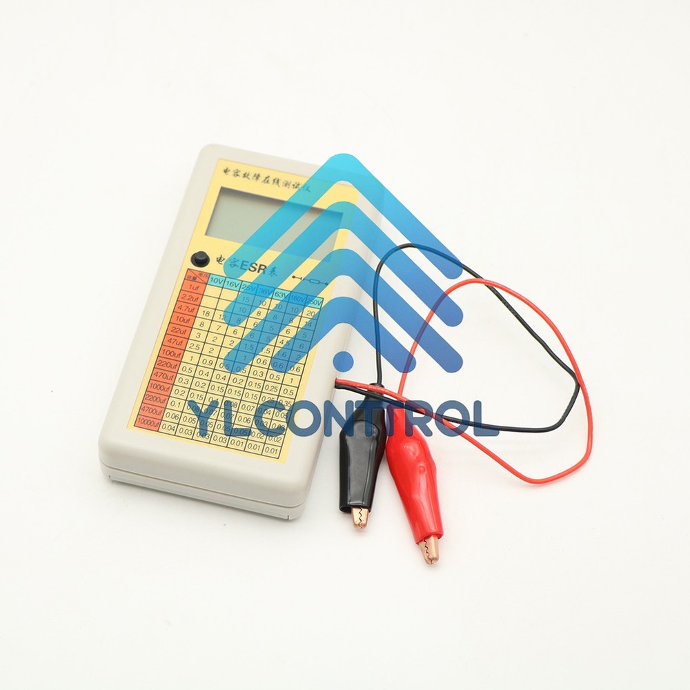 Digital LCD ESR Capacitance Ohm Meter In Circuit Tester