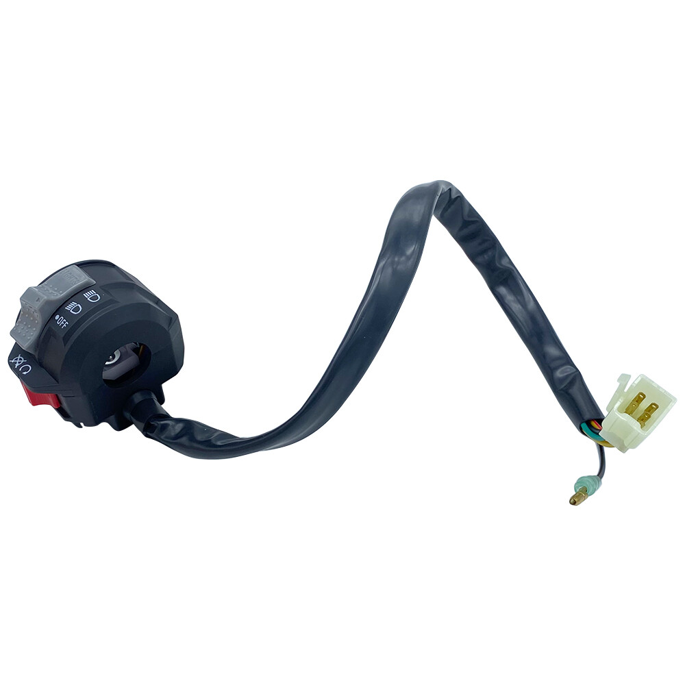 Left Handlebar Switch Stop Kill Button Headlight for Yamaha Banshee 350 YFZ350