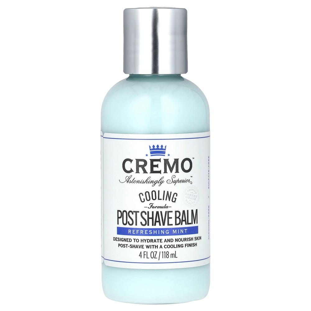 Post Shave Balm, Refreshing Mint, 4 fl oz (118 ml)