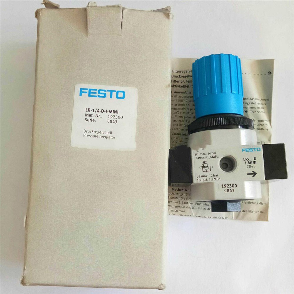 one new FESTO LR-1/4-D-I-MINI 192300 Pressure Regulator Free ship #YP1