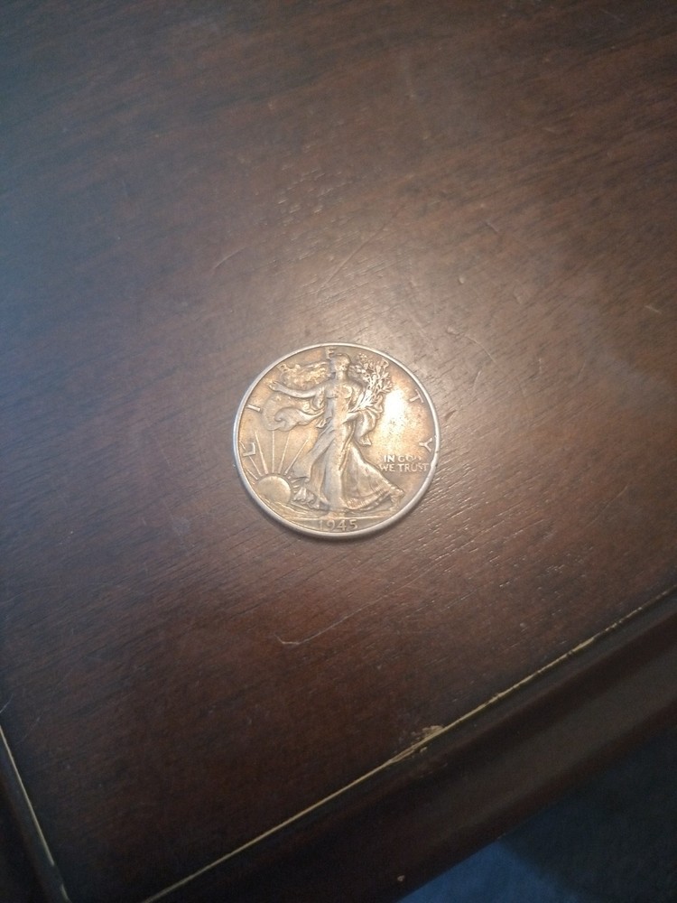 Walking Liberty Half Dollar 1945