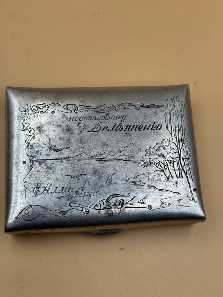 cigarette case vintage antique