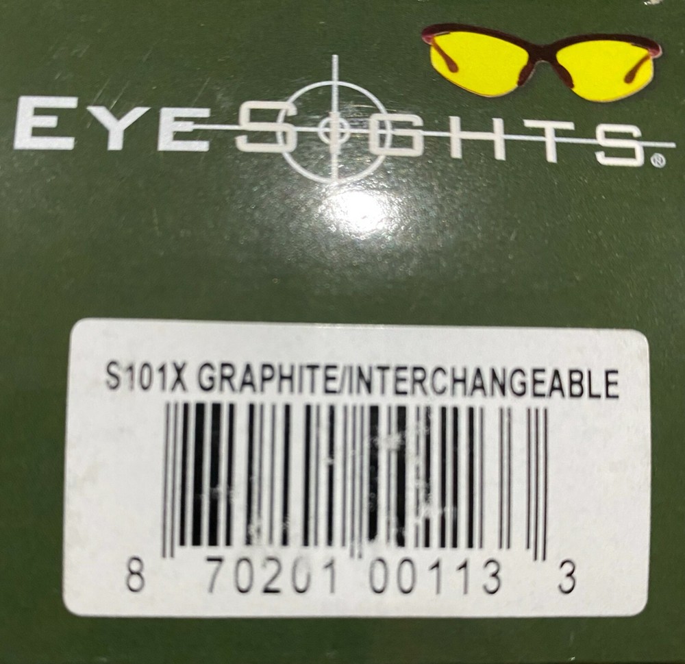 Eyesights Shooting Glasses S101X Graphite