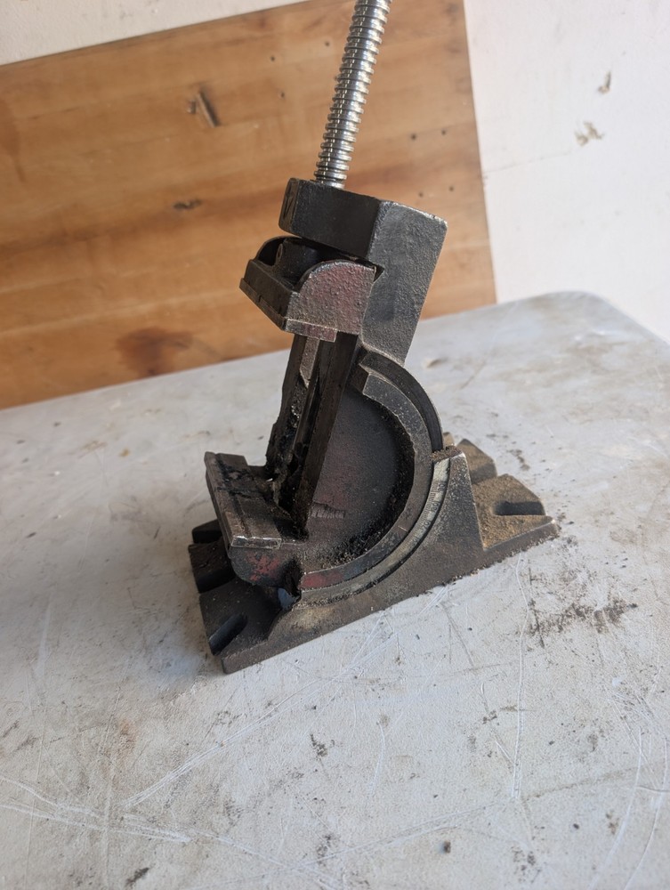 Vintage Tilting Vise Tilting Universal Base 4"