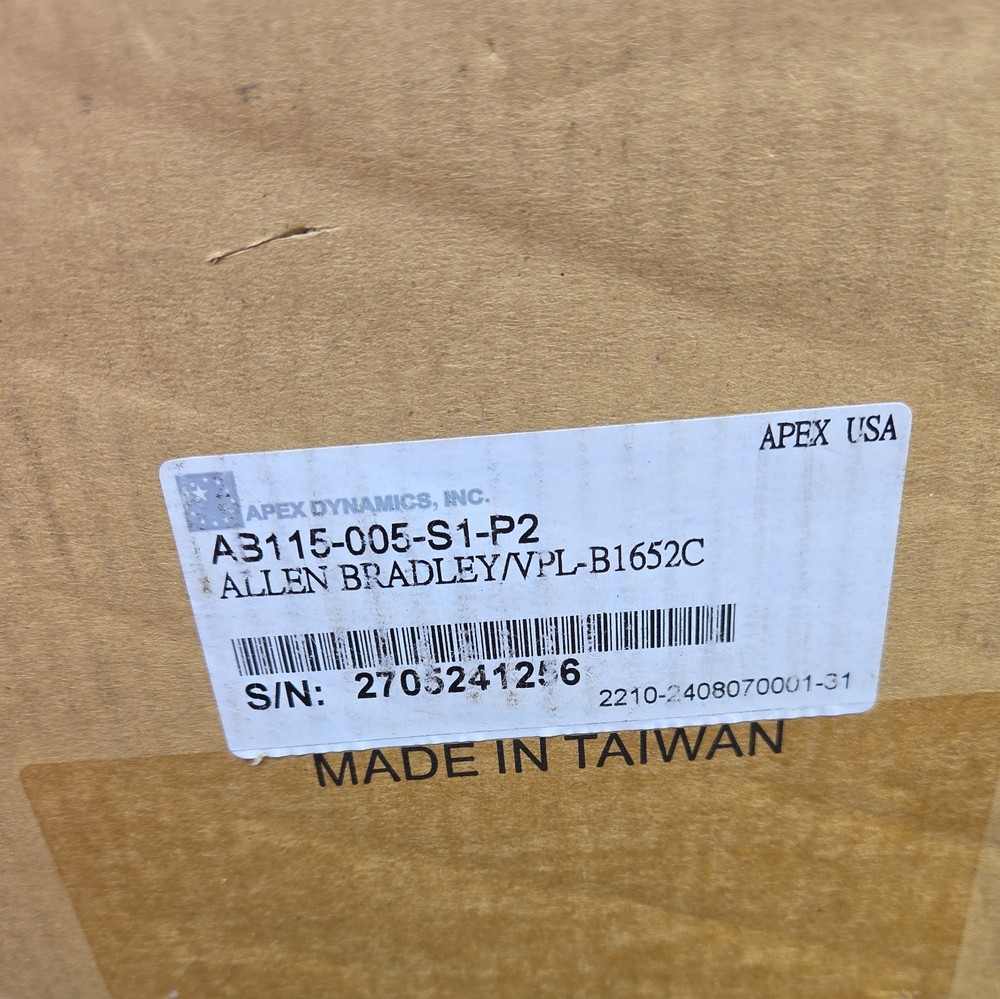 Apex Dynamics AB115-005-S1-P2 Allen-Bradley vpl-b1652c