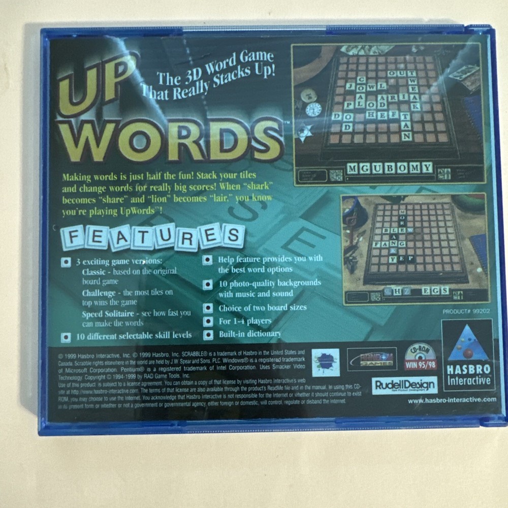 Up Words Cd-Rom