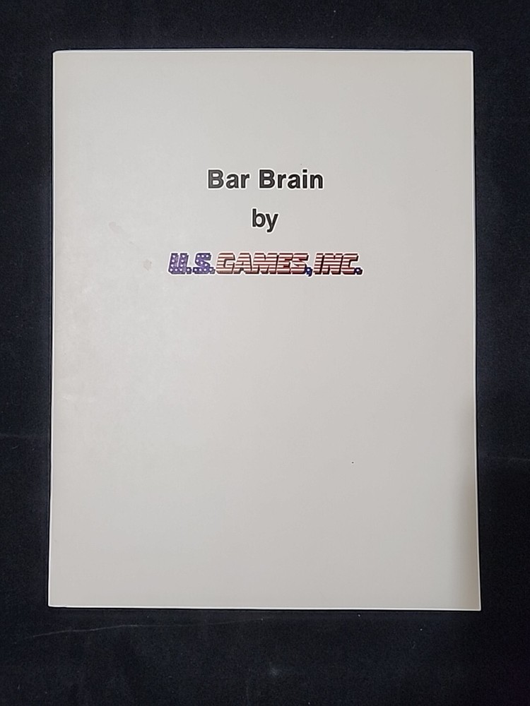 BAR BRAIN MANUAL US GAMES