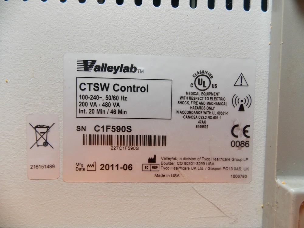 ValleyLab Cool-tip RF Switching Controller CTSW Control (LAM-2674)