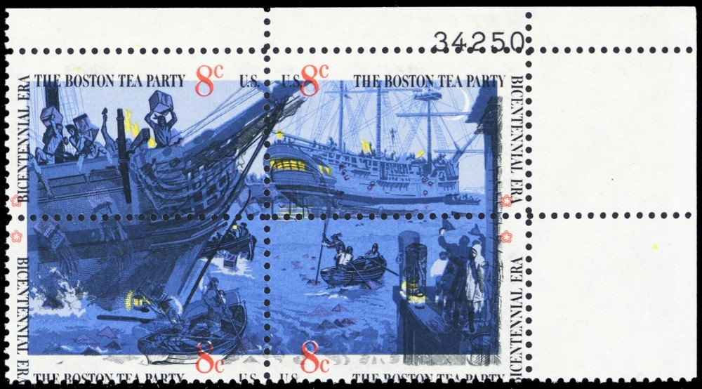 1483a, MNH PB Red & Black Color Shifted Down Freak Error W/ Normal * Stuart Katz