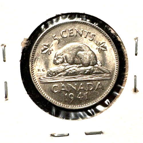 Canada 1941 5 cents KM 33 Unc (1)