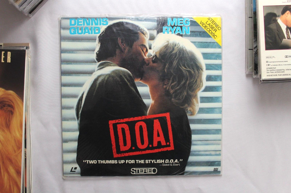 D.O.A. laserdisc LD MEG RYAN EXTENDED PLAY *QUICK SHIP*