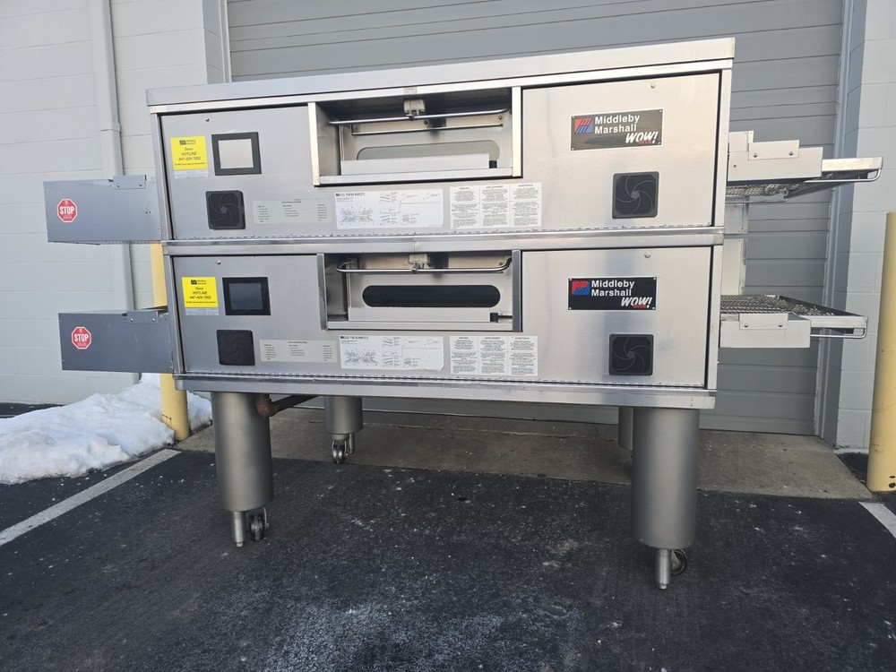 Middleby Marshall PS670G WOW Double Deck Conveyor Pizza Oven **Belt Width 32"**