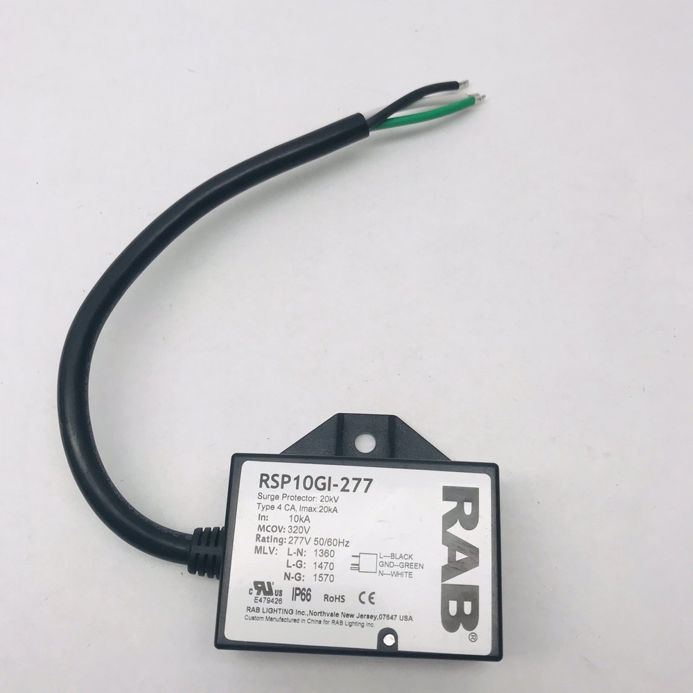 RAB® SURGE PROTECTOR RSP10GI-277 - 20KV - TYPE 4