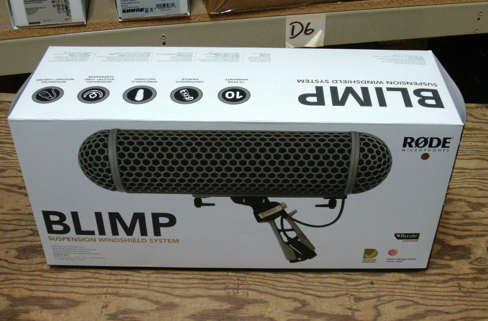 RODE Microphone Blimp, Windshield, and Rycote Shock Mount